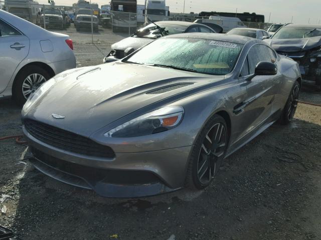 SCFLMCFU7FGJ01776 - 2015 ASTON MARTIN VANQUISH GRAY photo 2