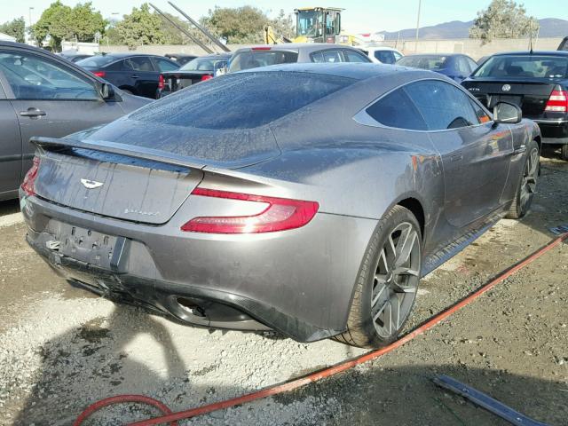 SCFLMCFU7FGJ01776 - 2015 ASTON MARTIN VANQUISH GRAY photo 4