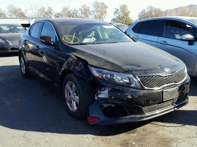 5XXGM4A73FG488390 - 2015 KIA OPTIMA LX BLACK photo 1