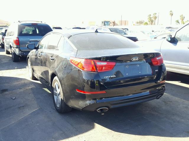 5XXGM4A73FG488390 - 2015 KIA OPTIMA LX BLACK photo 3