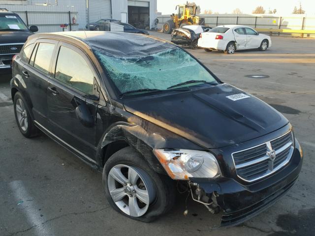 1B3CB3HA0AD655907 - 2010 DODGE CALIBER MA BLACK photo 1