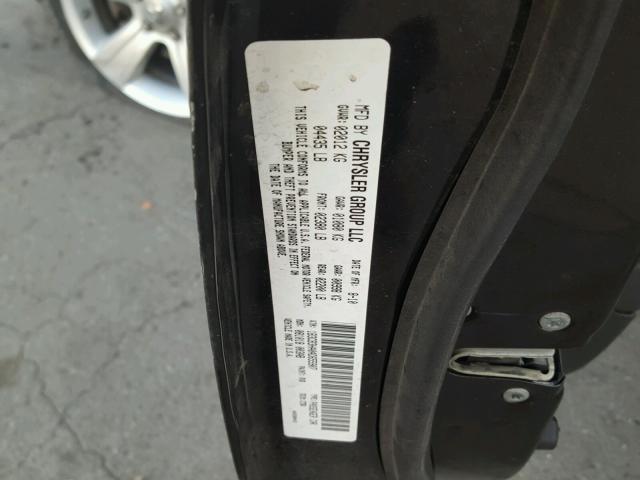 1B3CB3HA0AD655907 - 2010 DODGE CALIBER MA BLACK photo 10