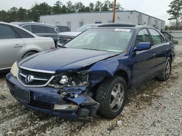 19UUA56653A066275 - 2003 ACURA 3.2TL BLUE photo 2