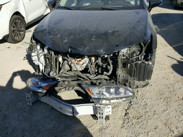 JTHKD5BH4B2031559 - 2011 LEXUS CT 200 BLACK photo 7