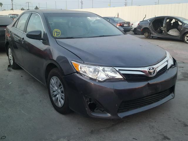 4T4BF1FK4ER371623 - 2014 TOYOTA CAMRY L GRAY photo 1