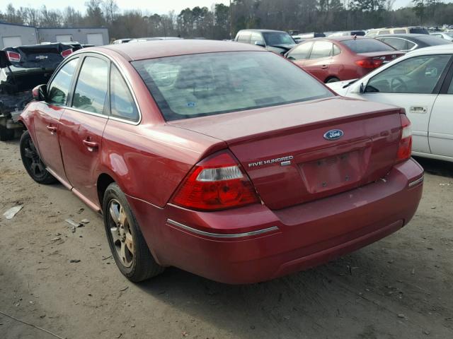 1FAFP26196G178769 - 2006 FORD FIVE HUNDR RED photo 3