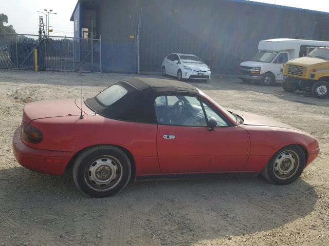 JM1NA3518N0317098 - 1992 MAZDA MX-5 MIATA RED photo 9