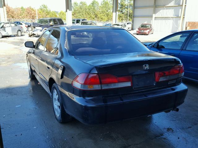 1HGCG66842A172457 - 2002 HONDA ACCORD EX BLACK photo 3