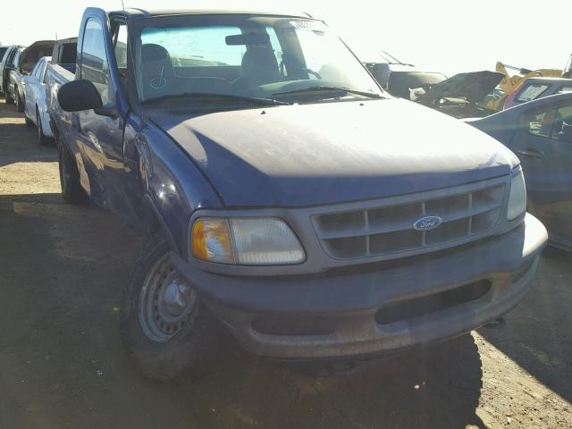 1FTDX18WXVKC82168 - 1997 FORD F150 BLUE photo 1