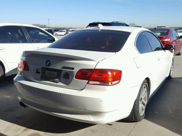 WBAWB33508P133483 - 2008 BMW 328 I WHITE photo 4