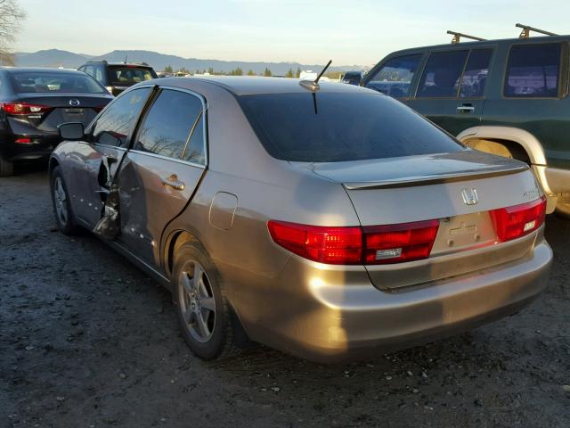 JHMCN36455C014832 - 2005 HONDA ACCORD HYB BEIGE photo 3