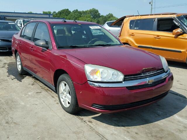 1G1ZT54825F254379 - 2005 CHEVROLET MALIBU LS 栗色 照片 1