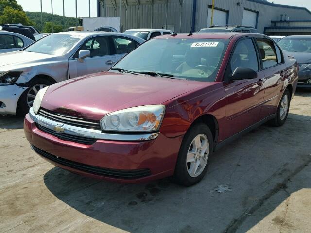 1G1ZT54825F254379 - 2005 CHEVROLET MALIBU LS 栗色 照片 2