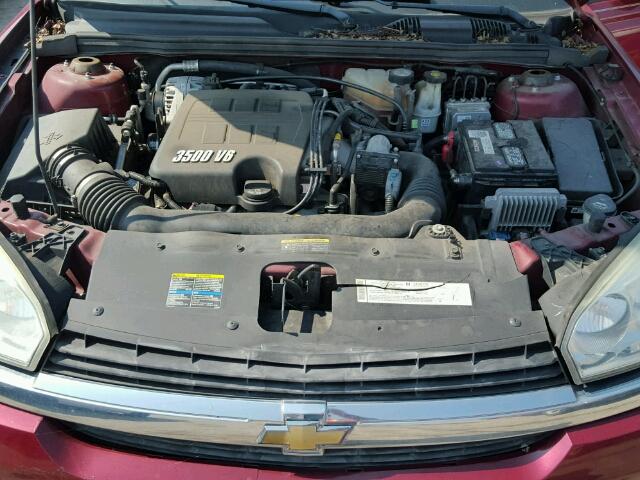 1G1ZT54825F254379 - 2005 CHEVROLET MALIBU LS 栗色 照片 7