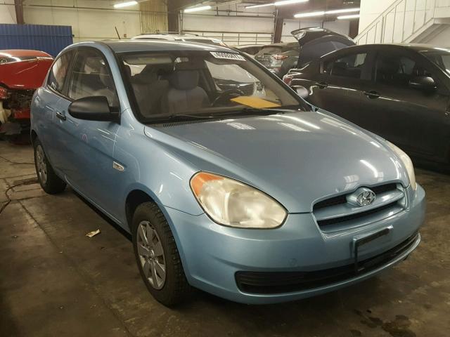 KMHCM36CX8U064888 - 2008 HYUNDAI ACCENT GS BLUE photo 1