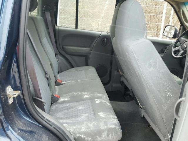 1J4GL48K15W679861 - 2005 JEEP LIBERTY SP BLUE photo 6