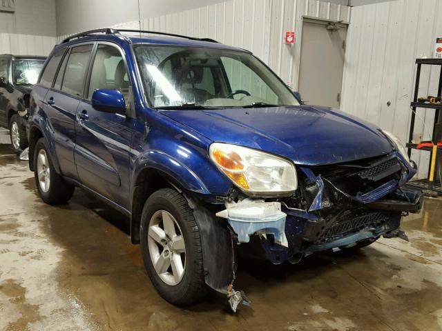 JTEHD20V456023876 - 2005 TOYOTA RAV4 BLUE photo 1