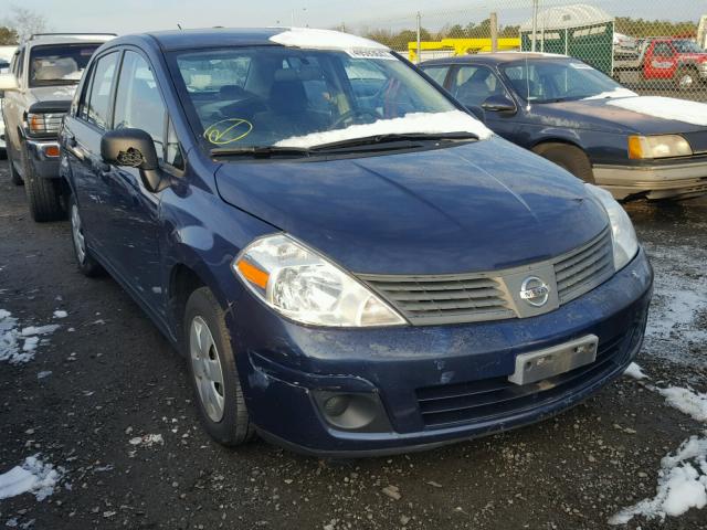 3N1CC11E79L499323 - 2009 NISSAN VERSA S BLUE photo 1