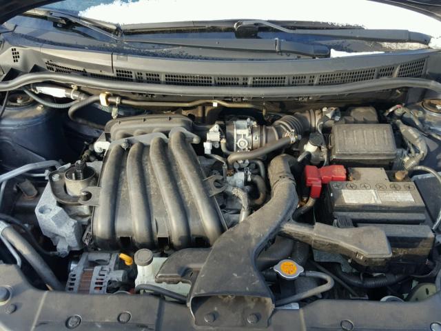 3N1CC11E79L499323 - 2009 NISSAN VERSA S BLUE photo 7