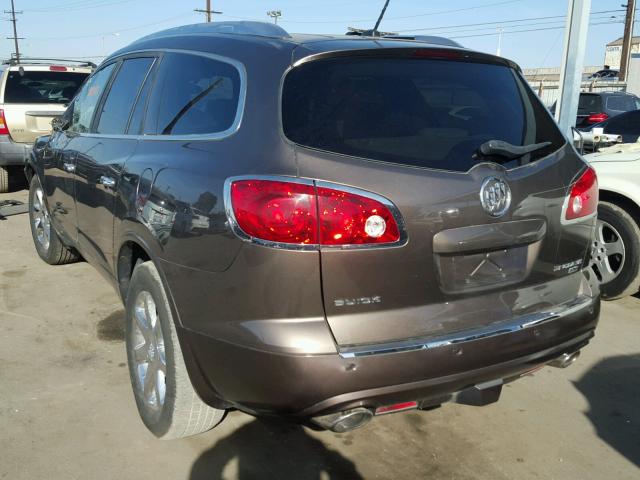 5GALVCED6AJ136352 - 2010 BUICK ENCLAVE CX BROWN photo 3