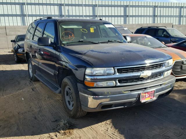 1GNEC13TX5J209165 - 2005 CHEVROLET TAHOE C150 BLUE photo 1