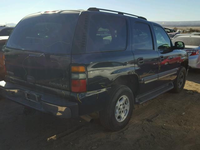 1GNEC13TX5J209165 - 2005 CHEVROLET TAHOE C150 BLUE photo 4