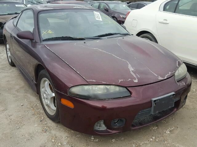 4A3AK44Y6WE076448 - 1998 MITSUBISHI ECLIPSE GS MAROON photo 1