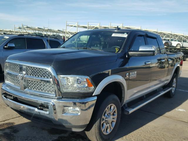 3C6UR5NL3FG581612 - 2015 RAM 2500 LARAM BLACK photo 2