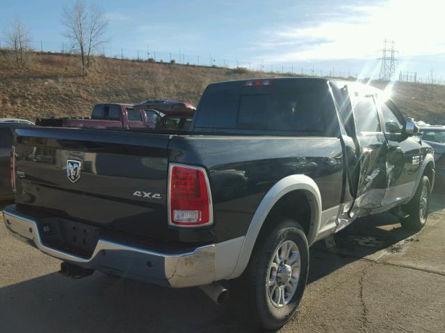 3C6UR5NL3FG581612 - 2015 RAM 2500 LARAM BLACK photo 4