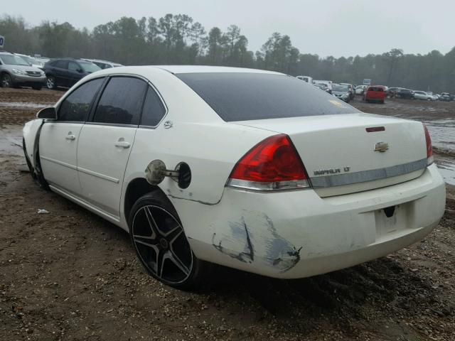 2G1WT55N381298068 - 2008 CHEVROLET IMPALA LT WHITE photo 3