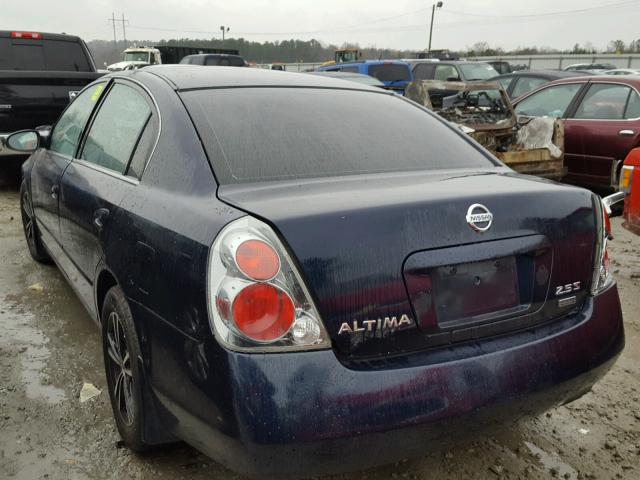 1N4AL11D56N348526 - 2006 NISSAN ALTIMA S BLUE photo 3