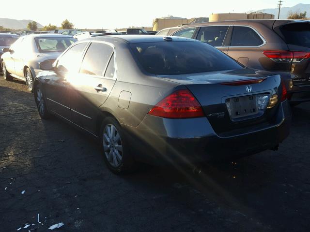 1HGCM66507A075570 - 2007 HONDA ACCORD EX BLUE photo 3