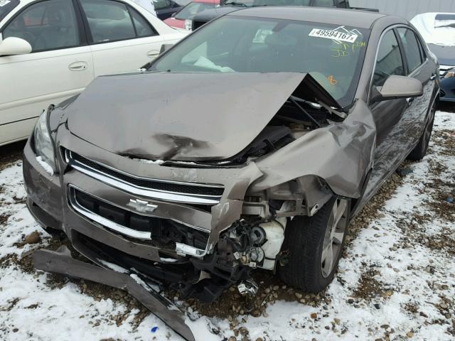 1G1ZC5E07CF136608 - 2012 CHEVROLET MALIBU 1LT Qəhvəyi foto 2
