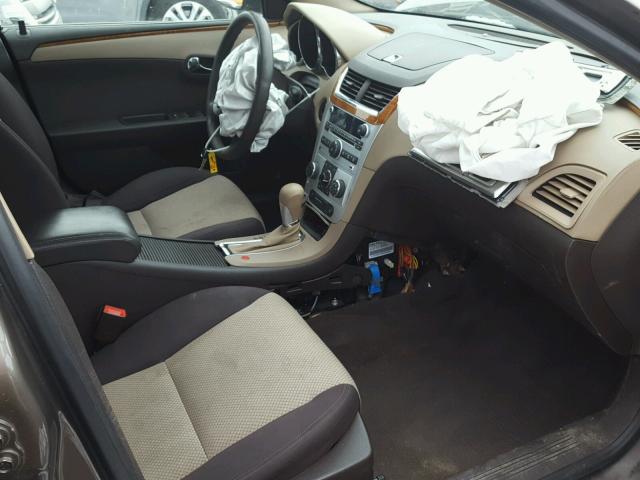 1G1ZC5E07CF136608 - 2012 CHEVROLET MALIBU 1LT Qəhvəyi foto 5