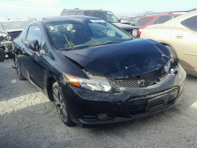 2HGFG4A5XCH701556 - 2012 HONDA CIVIC SI BLACK photo 1