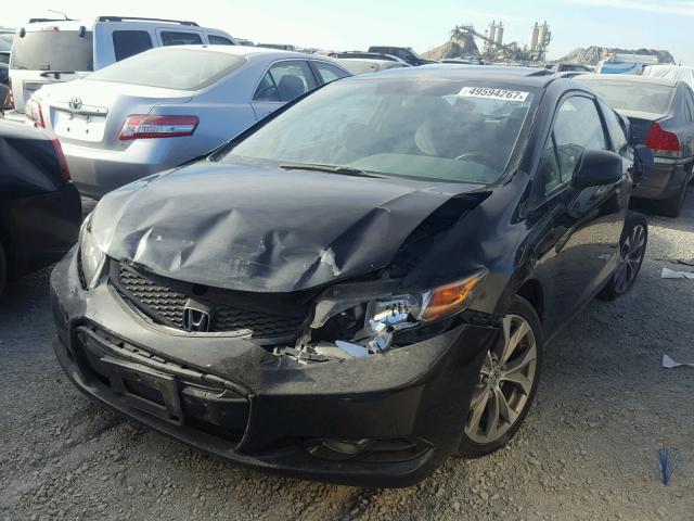 2HGFG4A5XCH701556 - 2012 HONDA CIVIC SI BLACK photo 2