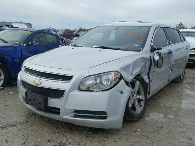 1G1ZC5EU1BF391983 - 2011 CHEVROLET MALIBU 1LT 银色 照片 2