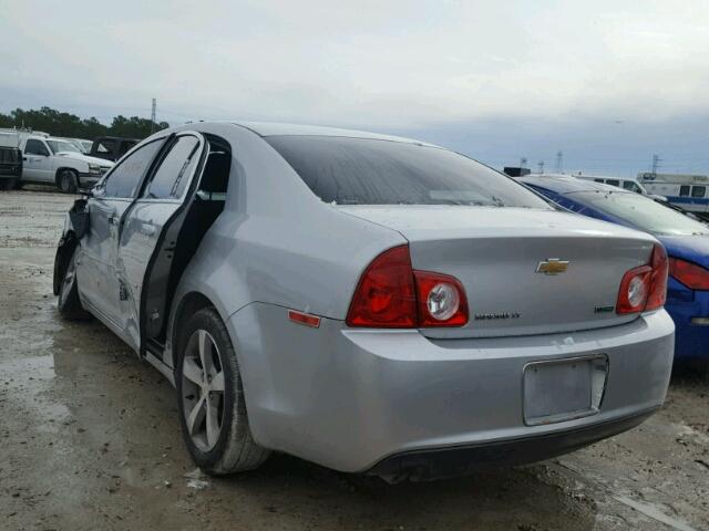 1G1ZC5EU1BF391983 - 2011 CHEVROLET MALIBU 1LT 银色 照片 3