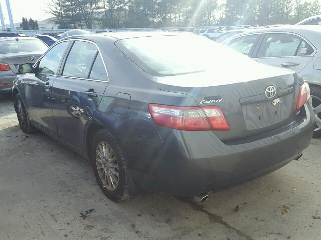 4T1BK46K08U066969 - 2008 TOYOTA CAMRY LE CHARCOAL photo 3