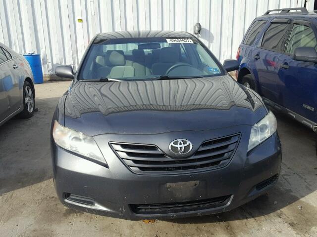 4T1BK46K08U066969 - 2008 TOYOTA CAMRY LE CHARCOAL photo 9