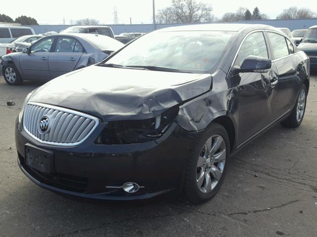 1G4GC5EC2BF285124 - 2011 BUICK LACROSSE C BLACK photo 2