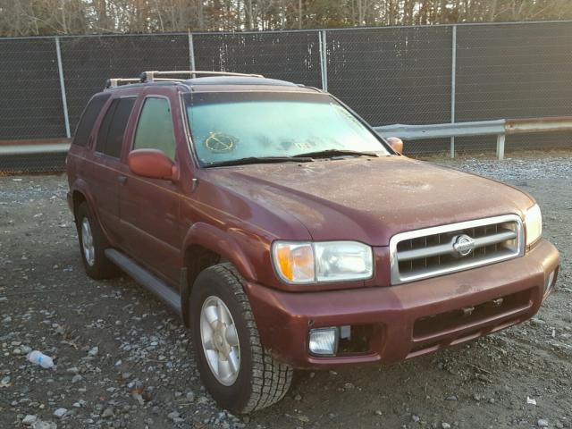 JN8DR07Y81W524874 - 2001 NISSAN PATHFINDER BROWN photo 1