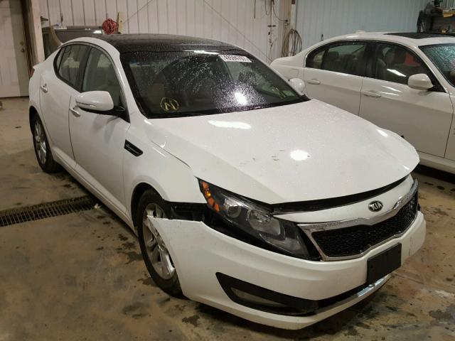 5XXGN4A72DG209439 - 2013 KIA OPTIMA EX WHITE photo 1