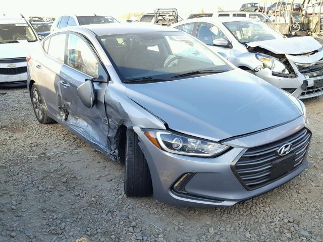 5NPD84LFXHH153940 - 2017 HYUNDAI ELANTRA SE SILVER photo 9