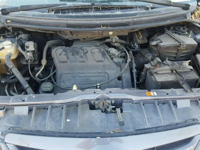 JM3LW28A560558804 - 2006 MAZDA MPV WAGON GRAY photo 7