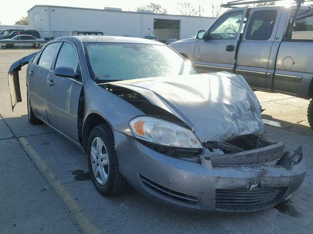 2G1WB58K569257198 - 2006 CHEVROLET IMPALA LS GRAY photo 1