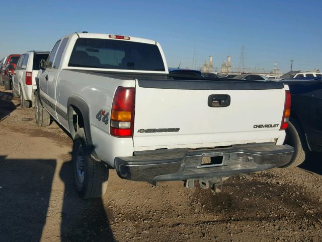 1GCHK29121E289181 - 2001 CHEVROLET SILVERADO WHITE photo 3