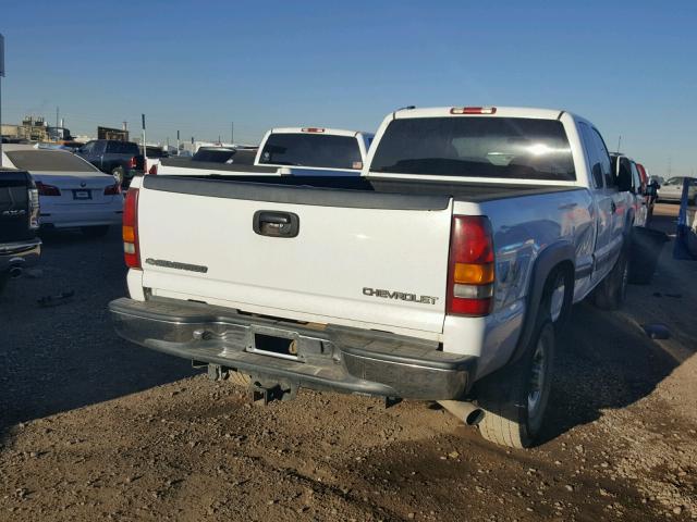 1GCHK29121E289181 - 2001 CHEVROLET SILVERADO WHITE photo 4