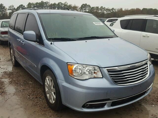 2C4RC1BG3GR268250 - 2016 CHRYSLER TOWN & COU BLUE photo 1