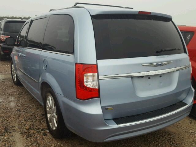 2C4RC1BG3GR268250 - 2016 CHRYSLER TOWN & COU BLUE photo 3